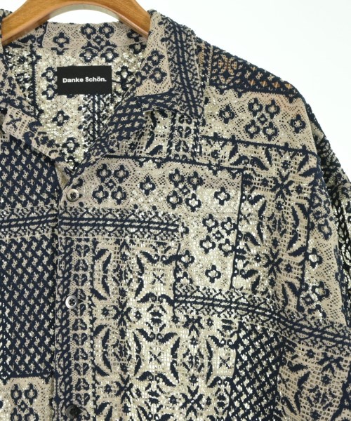 Danke schon.（ダンケシェーン）カジュアルシャツ 紺 サイズ:F メンズ/2200615620213