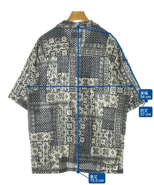 Danke schon.（ダンケシェーン）カジュアルシャツ 紺 サイズ:F メンズ/2200615620213