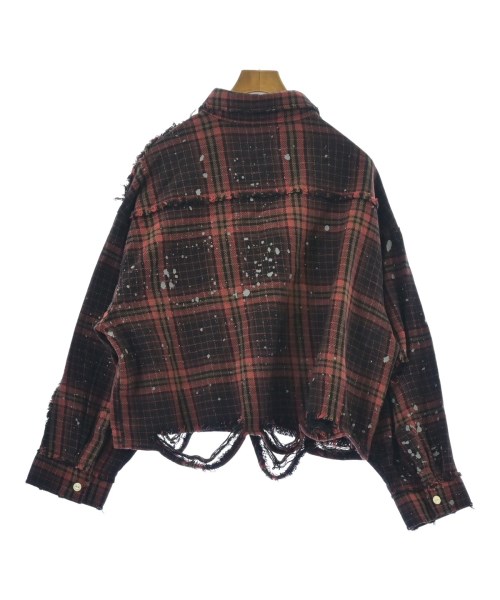 Danke schon.（ダンケシェーン）カジュアルシャツ 赤 サイズ:M レディース/2200646387208