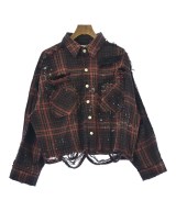 Danke schon.（ダンケシェーン）カジュアルシャツ 赤 サイズ:M レディース/2200646387208