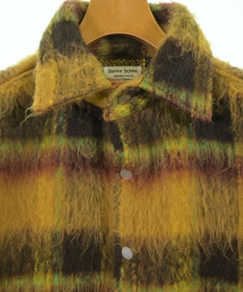 Danke schon.（ダンケシェーン）カジュアルシャツ 黄 サイズ:F メンズ/2200659155016