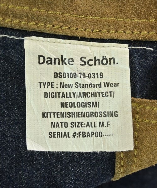 Danke schon.（ダンケシェーン）デニムパンツ 紺 サイズ:M メンズ/2200667954137