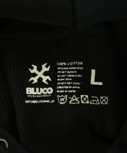 BLUCO WORK GARMENT（ブルコワークガーメント）スウェット 黒 サイズ:L メンズ/2200670483013