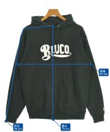 BLUCO WORK GARMENT（ブルコワークガーメント）スウェット 黒 サイズ:L メンズ/2200670483013