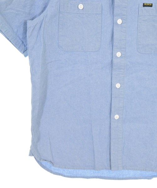 BLUCO WORK GARMENT（ブルコワークガーメント）カジュアルシャツ 青 サイズ:S メンズ/2200727473011