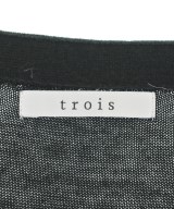 trois（トロア）ニット・セーター 黒 サイズ:F レディース/2200717669073
