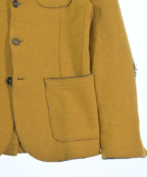 J.W.TABACCHI（ジェイ　ダブル　タバッキ）テーラードジャケット 黄 サイズ:46(M位) メンズ/2200624038054