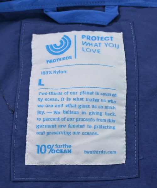 TWOTHIRDS（トゥーサーズ）マウンテンパーカー 青 サイズ:L メンズ/2200635995100
