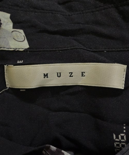 muze（ミューズ）カジュアルシャツ 黒 サイズ:1(S位) メンズ/2200691709291