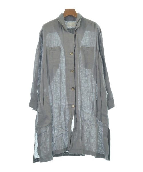 Bess Nielsen(ベース・ニールセン)シャツワンピース グレー サイズ:S/2200646621012