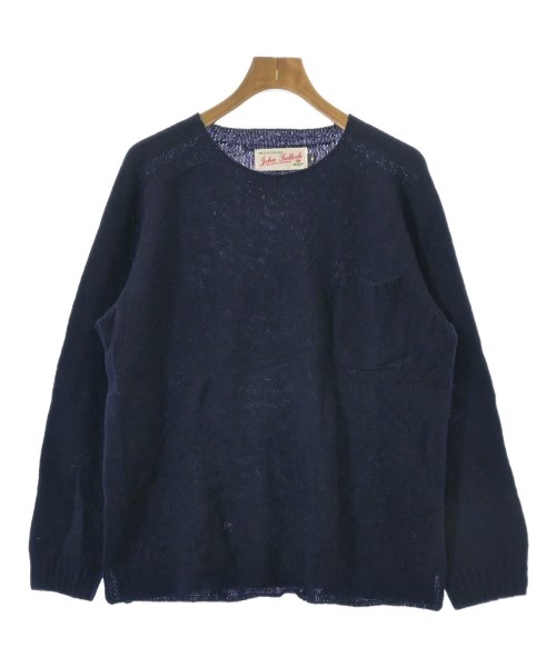John Tullock(ジョンタロック)ニット・セーター 紺 サイズ:M/2200668721035