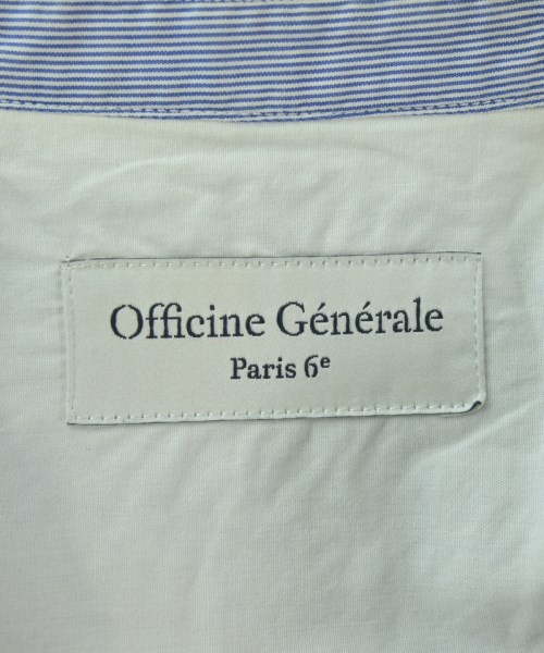 OFFICINE GENERALE（オフィシンジェネラール）カジュアルシャツ 青 サイズ:M メンズ/2200717281046