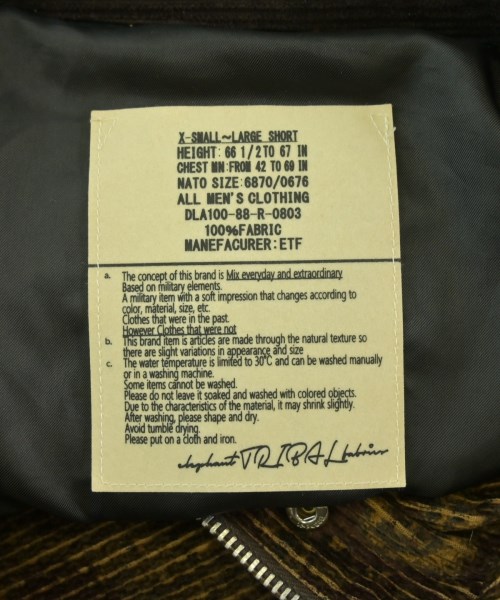 elephant TRIBAL fabrics（エレファント・トライバル・ファブリックス）その他 茶 サイズ:F メンズ/2200715847015