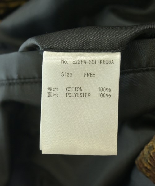 elephant TRIBAL fabrics（エレファント・トライバル・ファブリックス）その他 茶 サイズ:F メンズ/2200715847015
