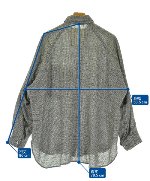 elephant TRIBAL fabrics（エレファント・トライバル・ファブリックス）カジュアルシャツ 黒 サイズ:F メンズ/2200717446025