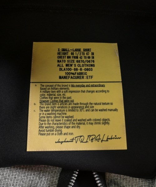 elephant TRIBAL fabrics（エレファント・トライバル・ファブリックス）スウェット 黒 サイズ:-(XL位) メンズ/2200651602013