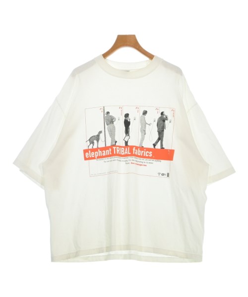 elephant TRIBAL fabrics(エレファント・トライバル・ファブリックス)Tシャツ・カットソー 白 サイズ:M/2200689845130