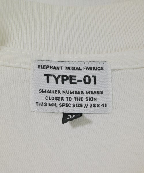 elephant TRIBAL fabrics（エレファント・トライバル・ファブリックス）Tシャツ・カットソー 白 サイズ:M メンズ/2200689845130
