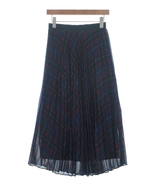 Marella Sport(マレーラスポーツ)ロング・マキシ丈スカート 紺 サイズ:40(M位)/2200651170055