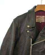 ADDICT CLOTHES（アディクトクローズ）ライダース 黒 サイズ:42(L位) メンズ/2200615219011