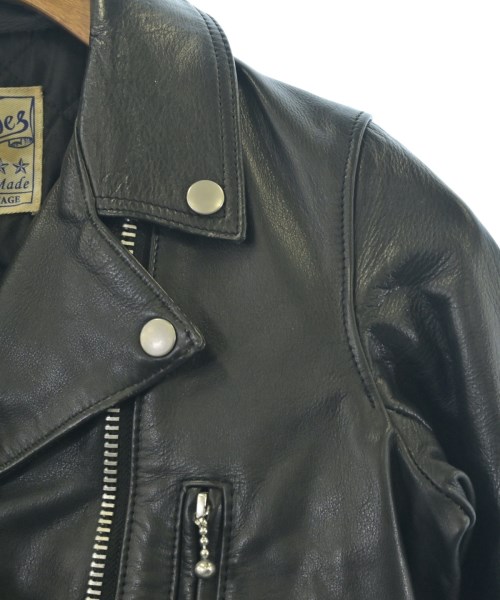 ADDICT CLOTHES（アディクトクローズ）ライダース 黒 サイズ:36(S位) レディース/2200654414019