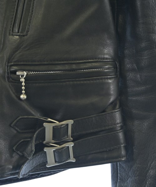 ADDICT CLOTHES（アディクトクローズ）ライダース 黒 サイズ:36(S位) レディース/2200654414019