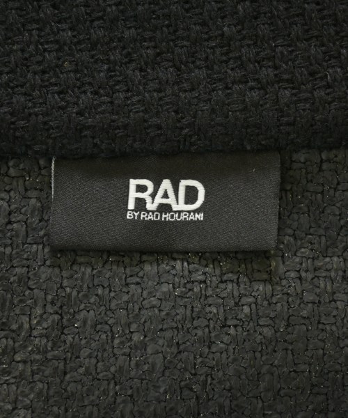 RAD BY RAD HOURANI（ラッドバイラッドハウラ二）カジュアルジャケット 黒 サイズ:3(L位) メンズ/2200694438013