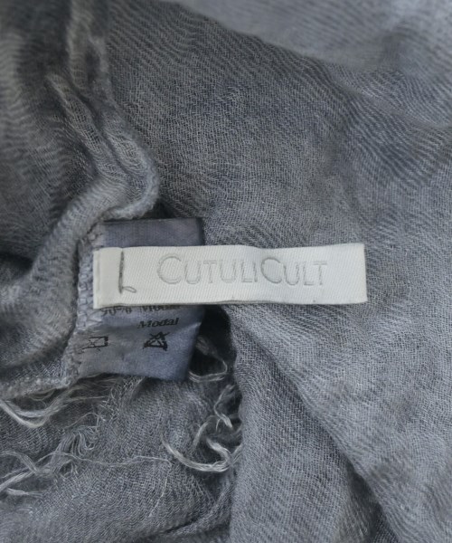 cutulicult（カトゥーリコルト）ストール グレー サイズ:- レディース/2200645815054