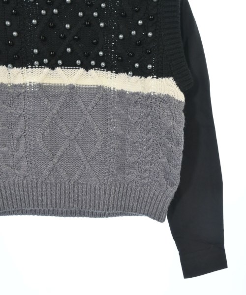 Adonisis（アドニシス）ニット・セーター 黒 サイズ:F レディース/2200634761034