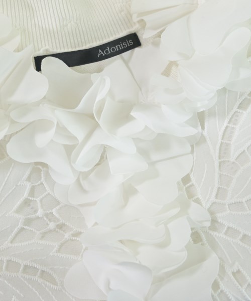 Adonisis（アドニシス）ニット・セーター 白 サイズ:F レディース/2200621225068
