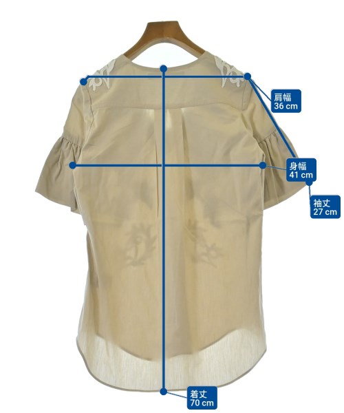 Adonisis（アドニシス）ブラウス ベージュ サイズ:F レディース/2200628962027