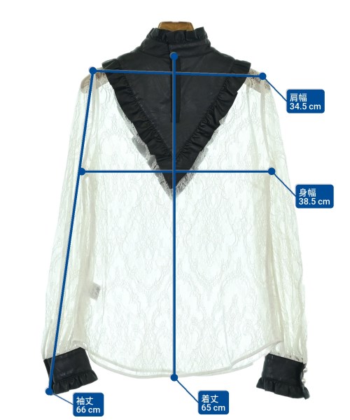 Adonisis（アドニシス）Tシャツ・カットソー 白 サイズ:F レディース/2200616682050