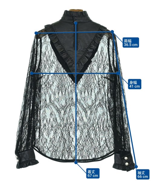 Adonisis（アドニシス）Tシャツ・カットソー 黒 サイズ:F レディース/2200616682067