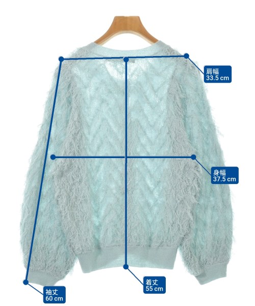 Adonisis（アドニシス）カーディガン 青 サイズ:F レディース/2200608895246