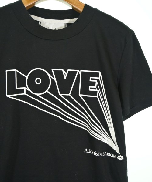 Adonisis（アドニシス）Tシャツ・カットソー 黒 サイズ:38(M位) レディース/2200716731146