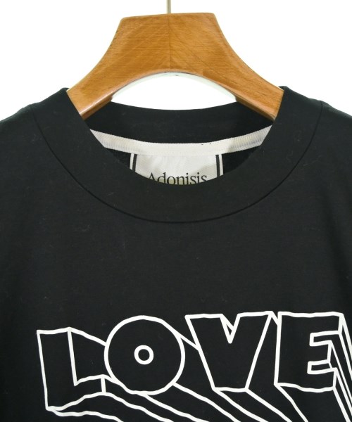 Adonisis（アドニシス）Tシャツ・カットソー 黒 サイズ:38(M位) レディース/2200716731146