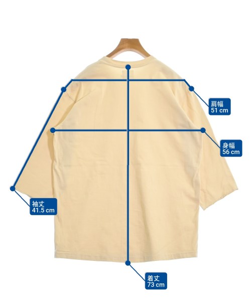 M.I.D.A.（ミダ）Tシャツ・カットソー ベージュ サイズ:48(L位) メンズ/2200552014021