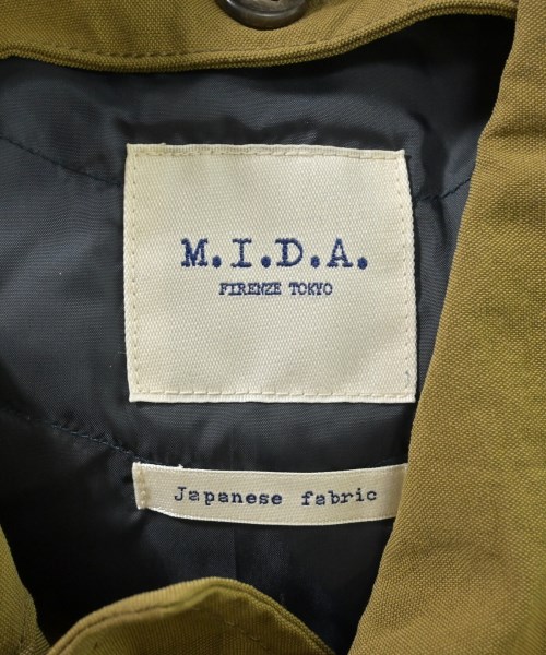 M.I.D.A.（ミダ）ステンカラーコート カーキ サイズ:50(XL位) メンズ/2200614240054