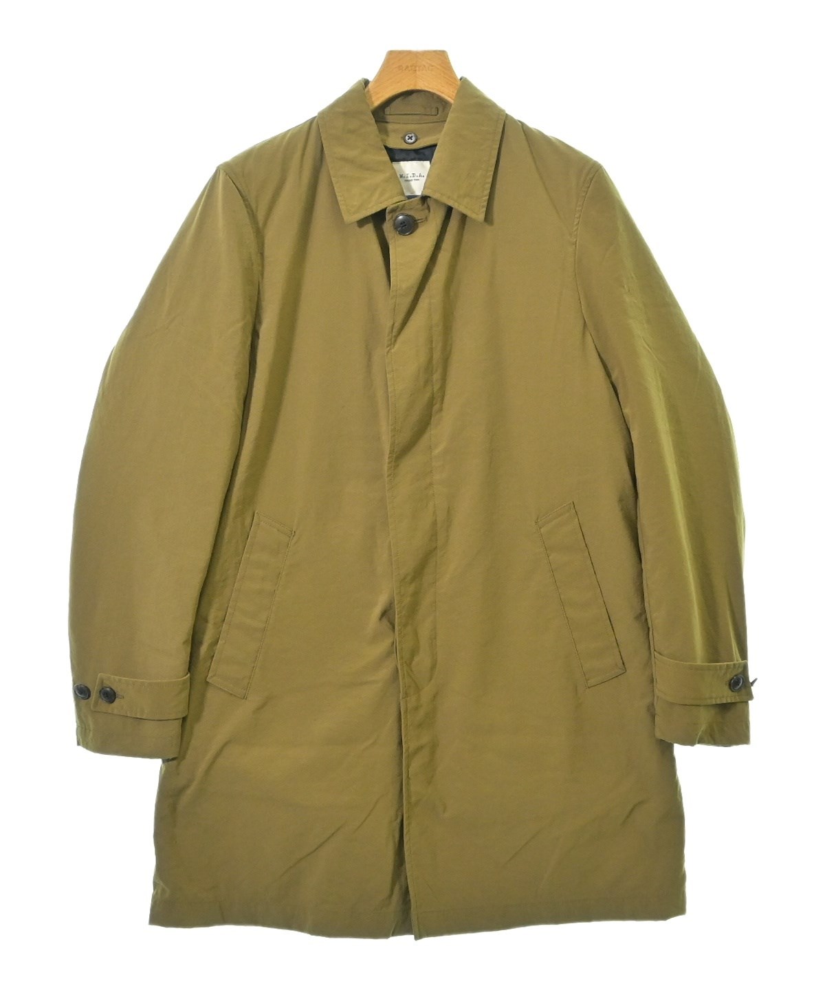 M.I.D.A.（ミダ）ステンカラーコート カーキ サイズ:50(XL位) メンズ