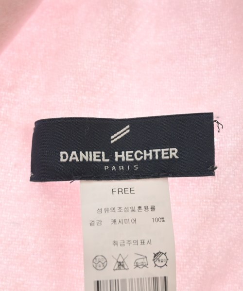 DANIEL HECHTER（ダニエルエシュテル）マフラー ピンク サイズ:- レディース/2200657875015