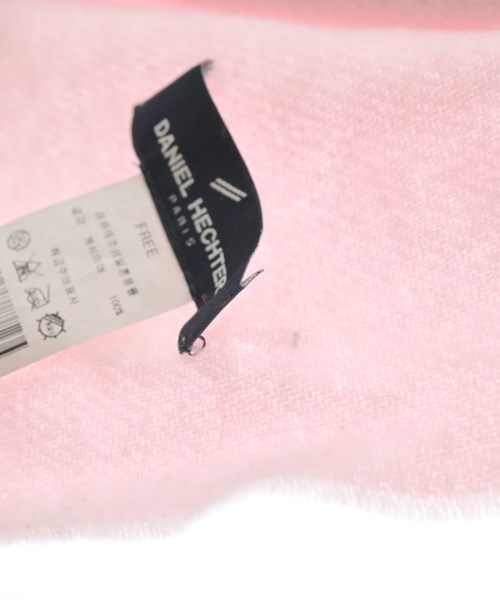 DANIEL HECHTER（ダニエルエシュテル）マフラー ピンク サイズ:- レディース/2200657875015
