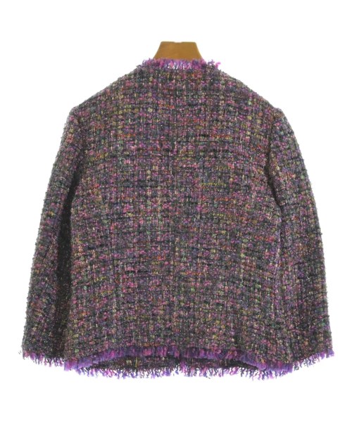 DANIEL HECHTER（ダニエルエシュテル）ノーカラージャケット 紫 サイズ:38(M位) レディース/2200663332076