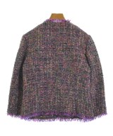 DANIEL HECHTER（ダニエルエシュテル）ノーカラージャケット 紫 サイズ:38(M位) レディース/2200663332076