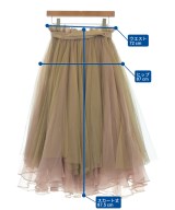 la belle Etude（ラベルエチュード）ロング・マキシ丈スカート ベージュ サイズ:F レディース/2200631756033