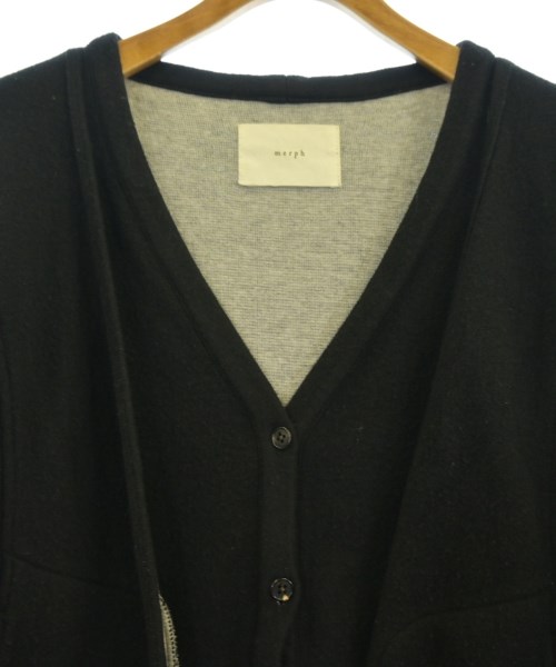 merph（メルフ）カーディガン 黒 サイズ:2(M位) メンズ/2200625123032