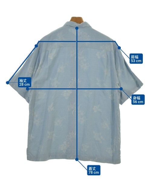 Tommy Bahama（トミーバハマ）カジュアルシャツ 青 サイズ:L メンズ/2200626177102