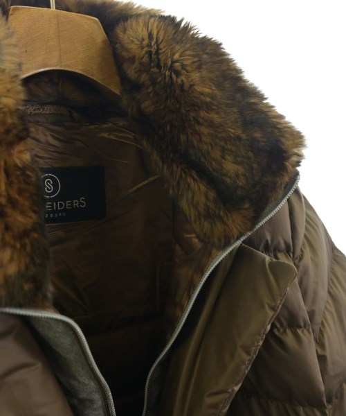 SCHNEIDERS（シュナイダー）ダウンコート 茶 サイズ:48(XXL位) レディース/2200645667011