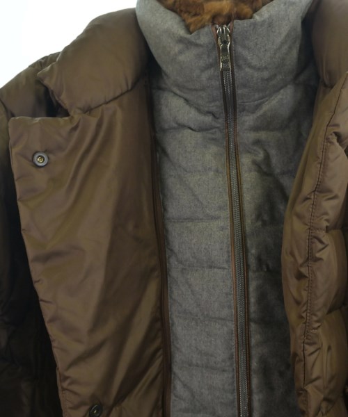 SCHNEIDERS（シュナイダー）ダウンコート 茶 サイズ:48(XXL位) レディース/2200645667011