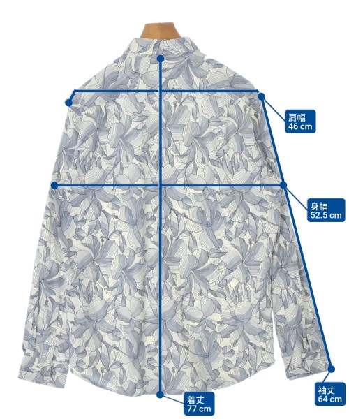 TORI RICHARD（トリリチャード）カジュアルシャツ 白 サイズ:M メンズ/2200665135026