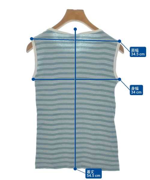 Edith A Miller（エディスエミラー）タンクトップ 青 サイズ:S レディース/2200671218034